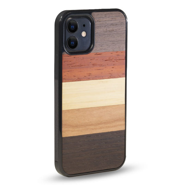 Coque Iphone - L'Arc-en-ciel - Coque en bois