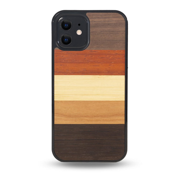 Coque Iphone - L'Arc-en-ciel - Coque en bois