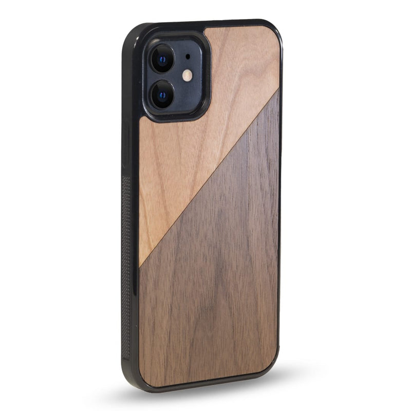 Coque Iphone - Le Duo - Coque en bois