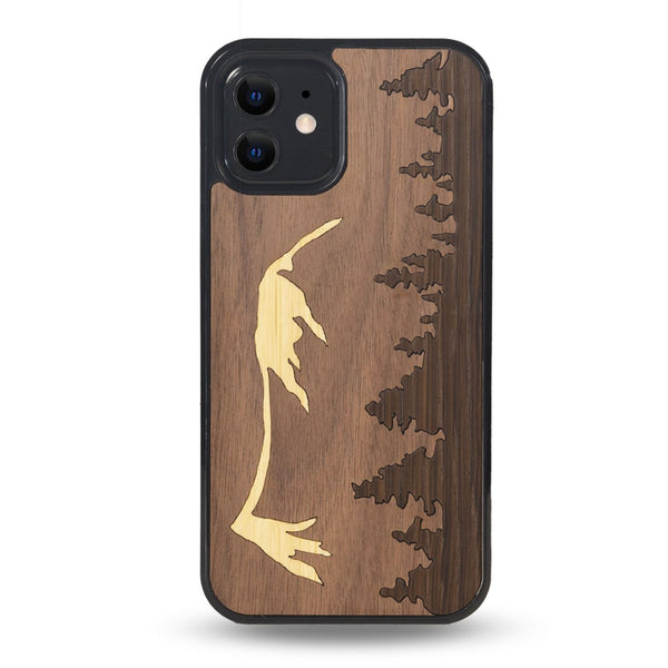 Coque Iphone - Le Mont Mézenc - Coque en bois