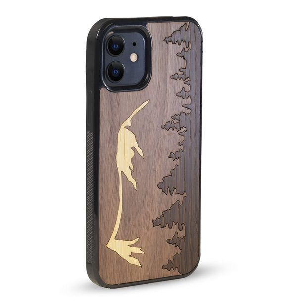 Coque Iphone - Le Mont Mézenc - Coque en bois