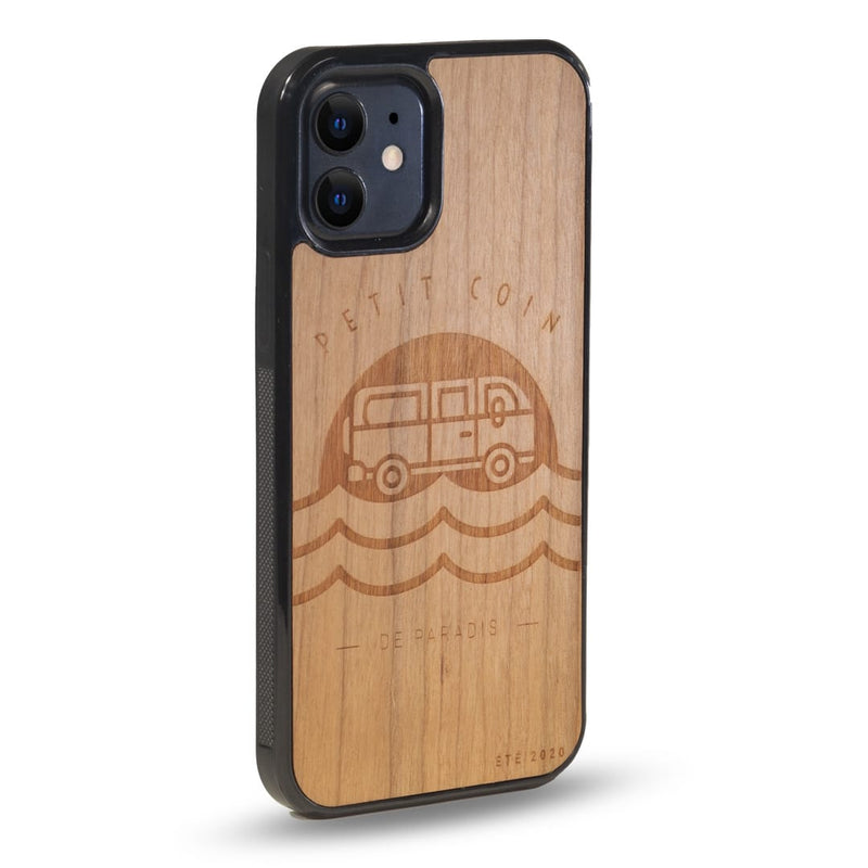 Coque Iphone - Le Petit Coin de Paradis - Coque en bois