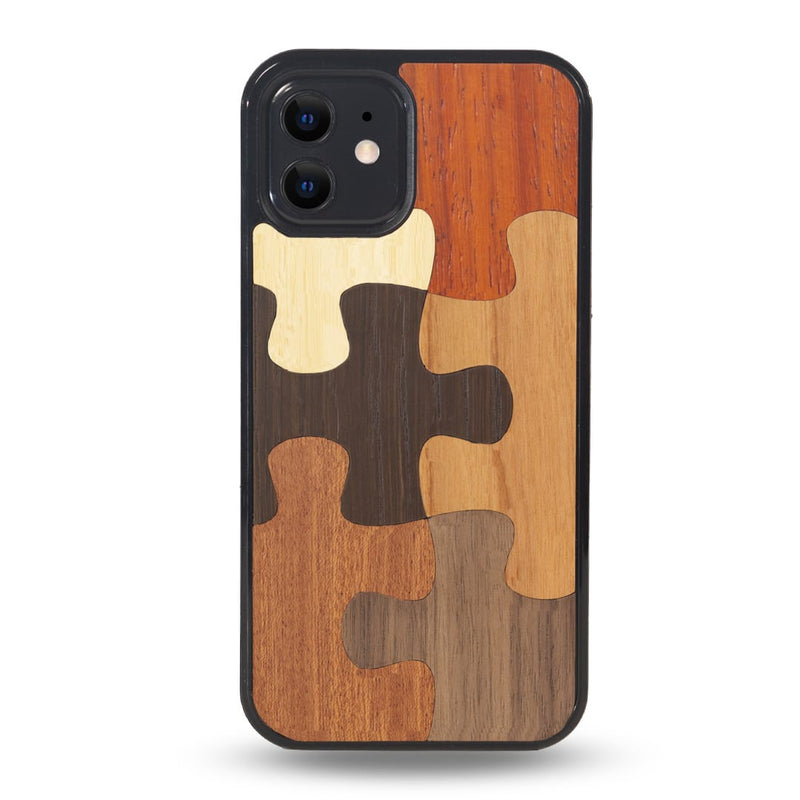 Coque Iphone - Le Puzzle - Coque en bois