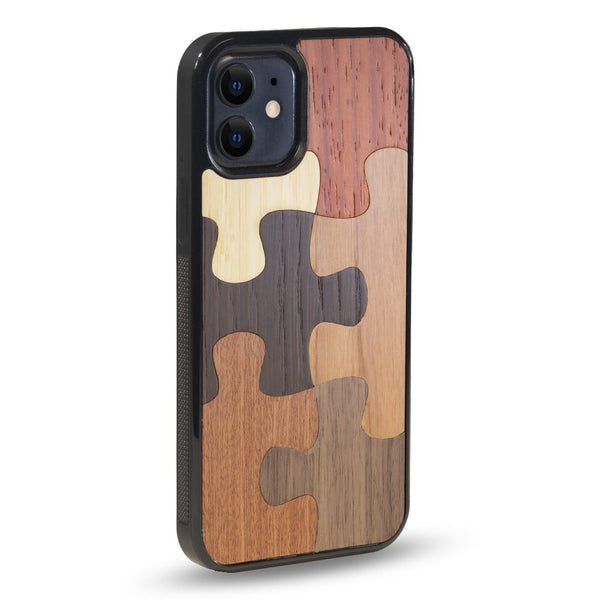 Coque Iphone - Le Puzzle - Coque en bois