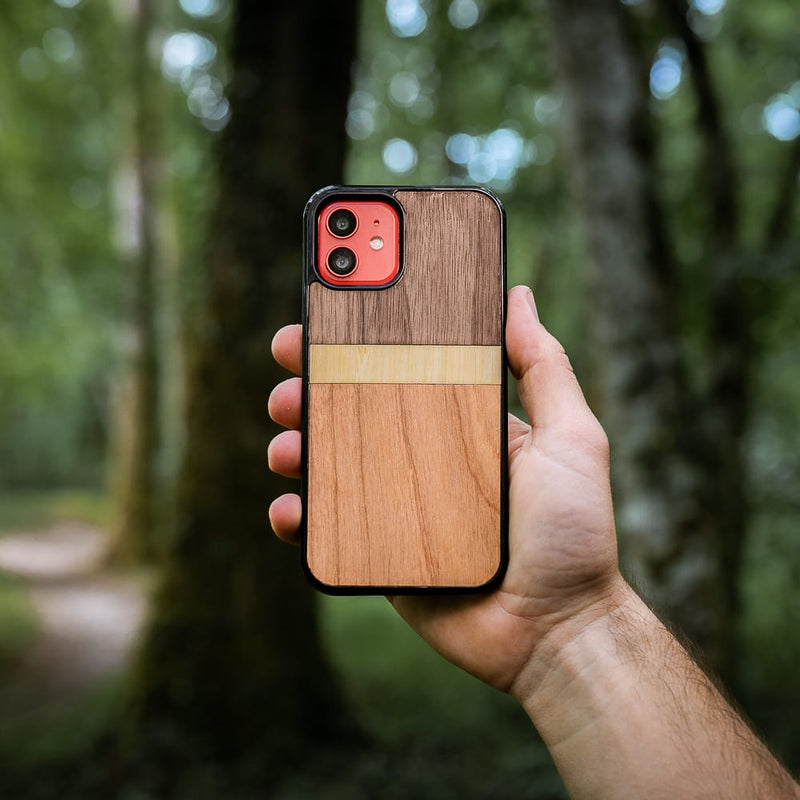 Coque Iphone - L'Horizon - Coque en bois