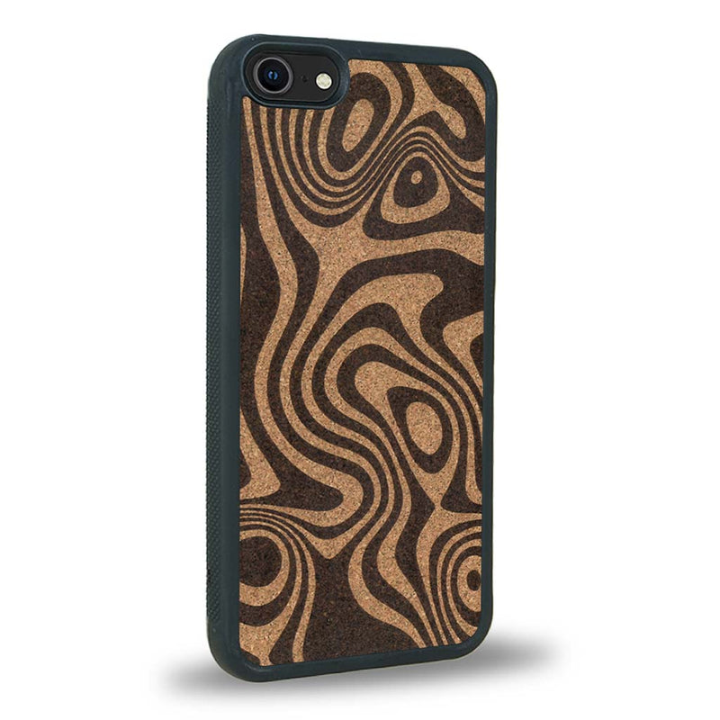 Coque iPhone SE 2016 - L'Abstract - Coque en bois