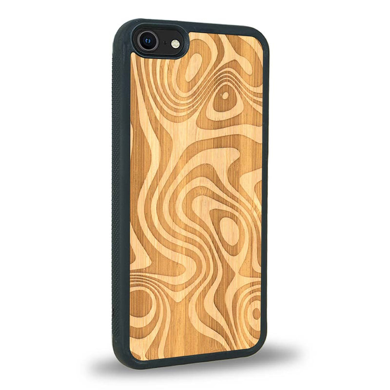 Coque iPhone SE 2016 - L'Abstract - Coque en bois