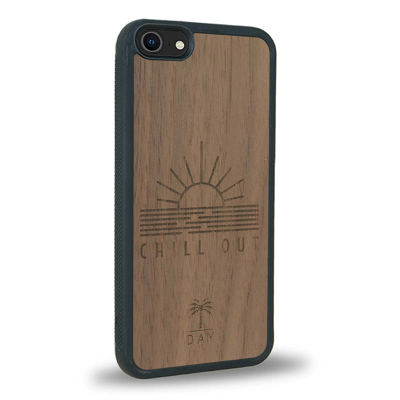 Coque iPhone SE 2020 - La Chill Out - Coque en bois