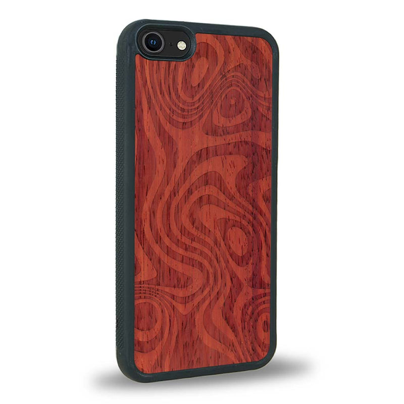 Coque iPhone SE 2020 - L'Abstract - Coque en bois
