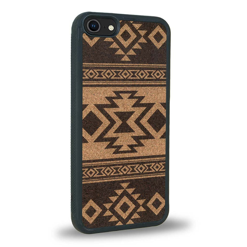 Coque iPhone SE 2020 - L'Aztec - Coque en bois