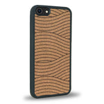 Coque iPhone SE 2020 - Le Wavy Style - Coque en bois