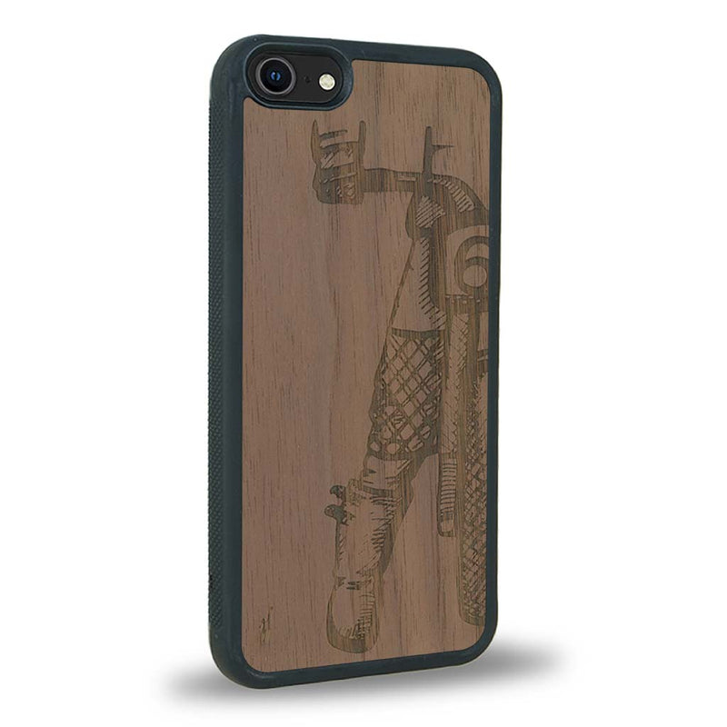 Coque iPhone SE 2020 - On The Road - Coque en bois