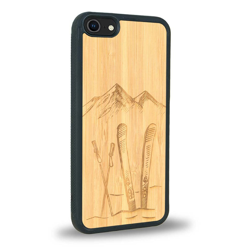 Coque iPhone SE 2020 - Surf Time - Coque en bois