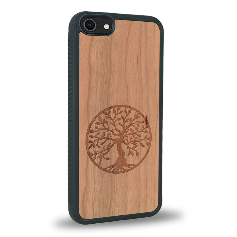 Coque iPhone SE 2022 - L'Arbre de Vie - Coque en bois