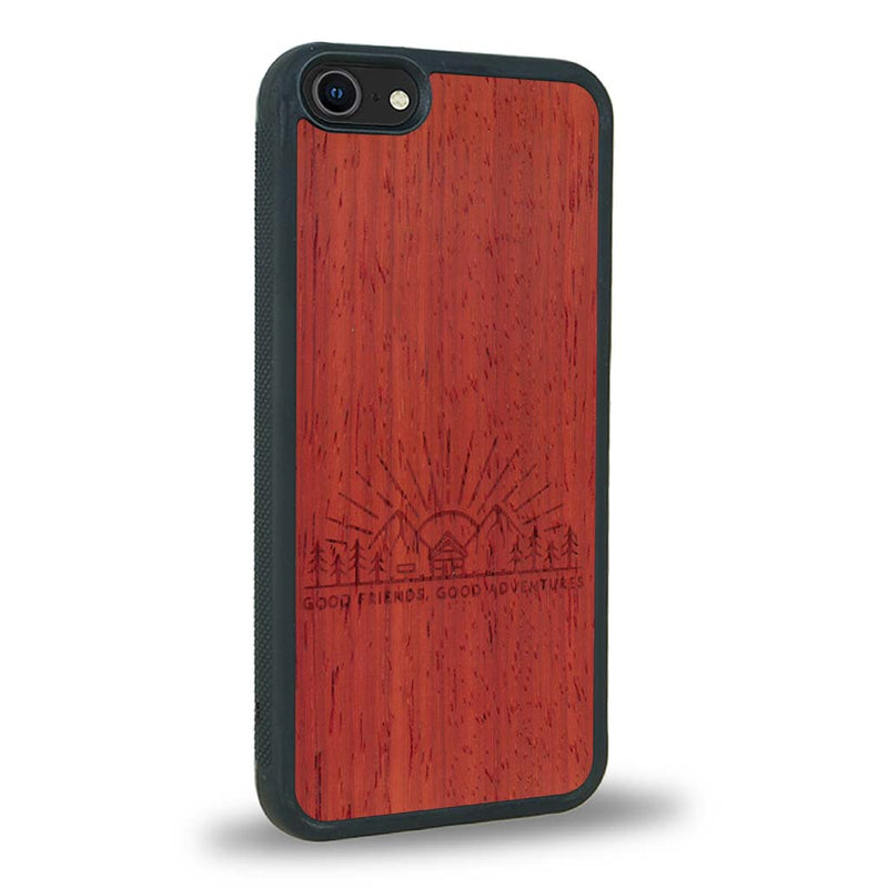 Coque iPhone SE 2022 - Sunset Lovers - Coque en bois