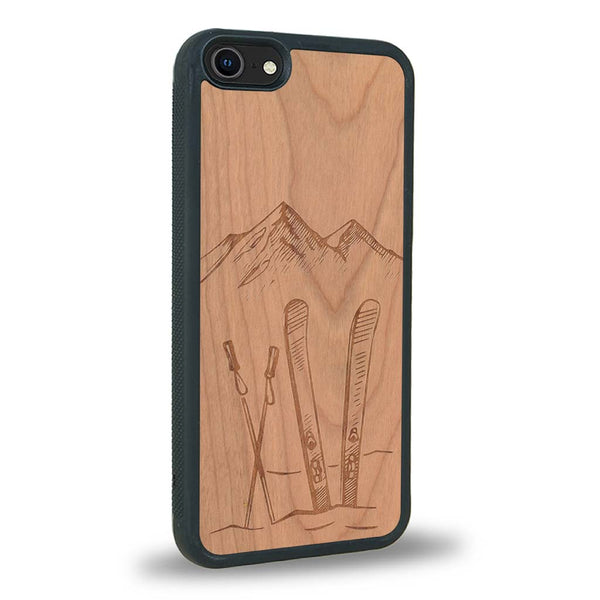 Coque iPhone SE 2022 - Surf Time - Coque en bois