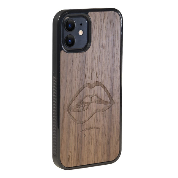 Coque Iphone - The Kiss - Coque en bois