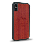 Coque iPhone X - En Altitude - Coque en bois