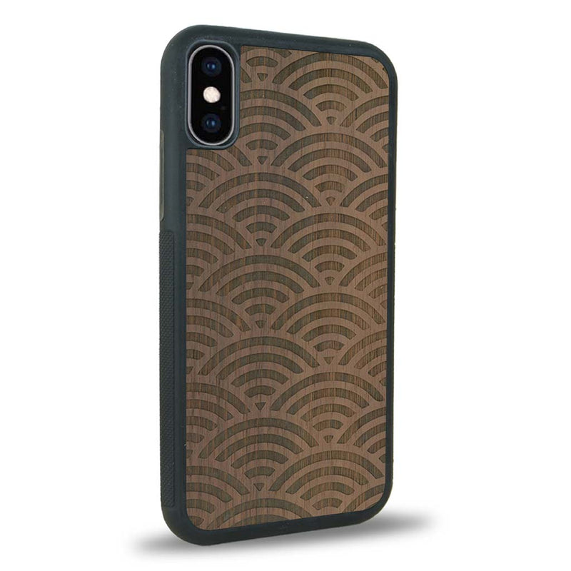 Coque iPhone X - La Sinjak - Coque en bois