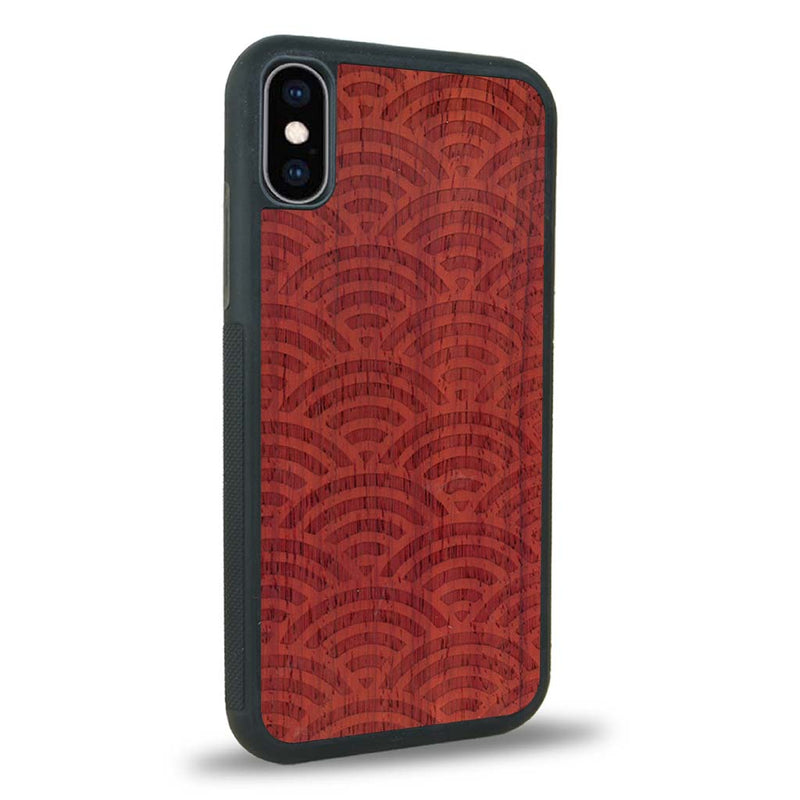 Coque iPhone X - La Sinjak - Coque en bois