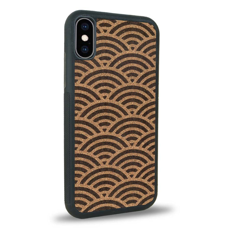 Coque iPhone X - La Sinjak - Coque en bois