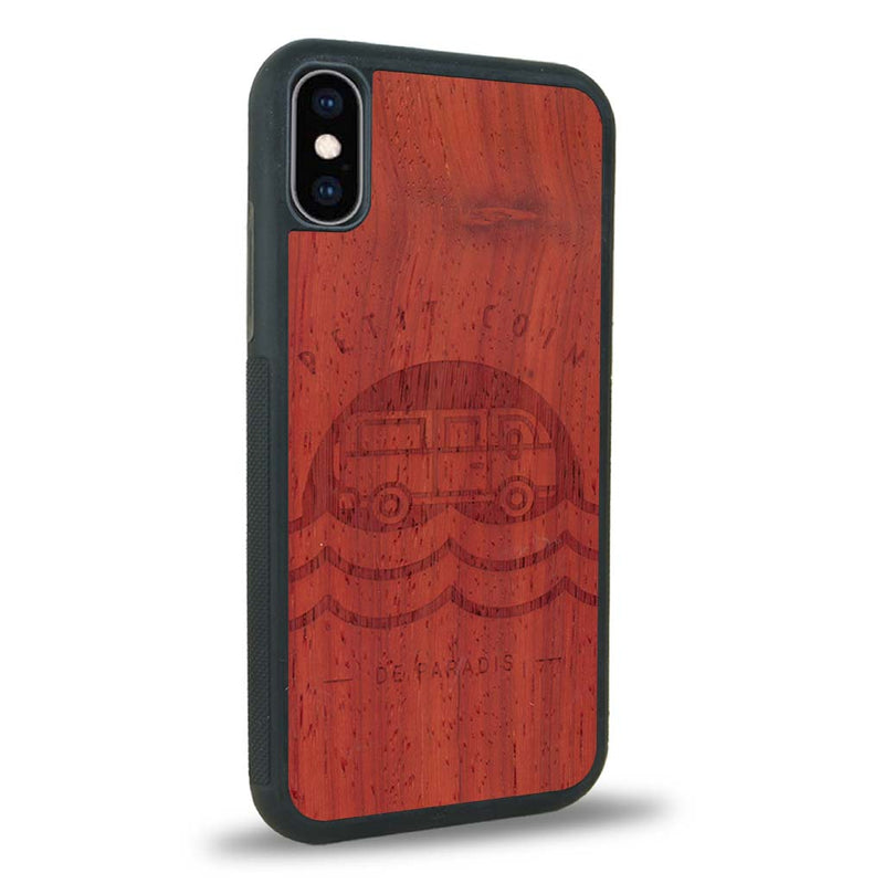 Coque iPhone X - Le Petit Coin de Paradis - Coque en bois