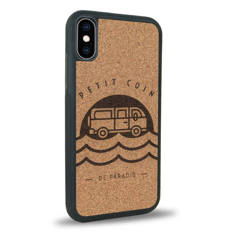 Coque iPhone X - Le Petit Coin de Paradis - Coque en bois