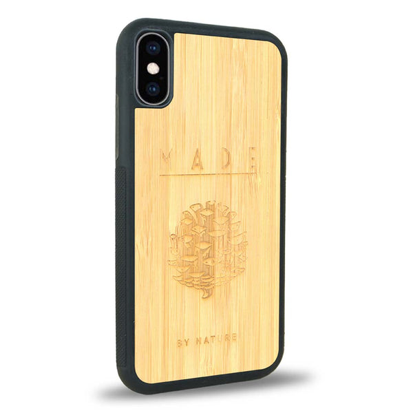 Coque iPhone X - Made By Nature - Coque en bois