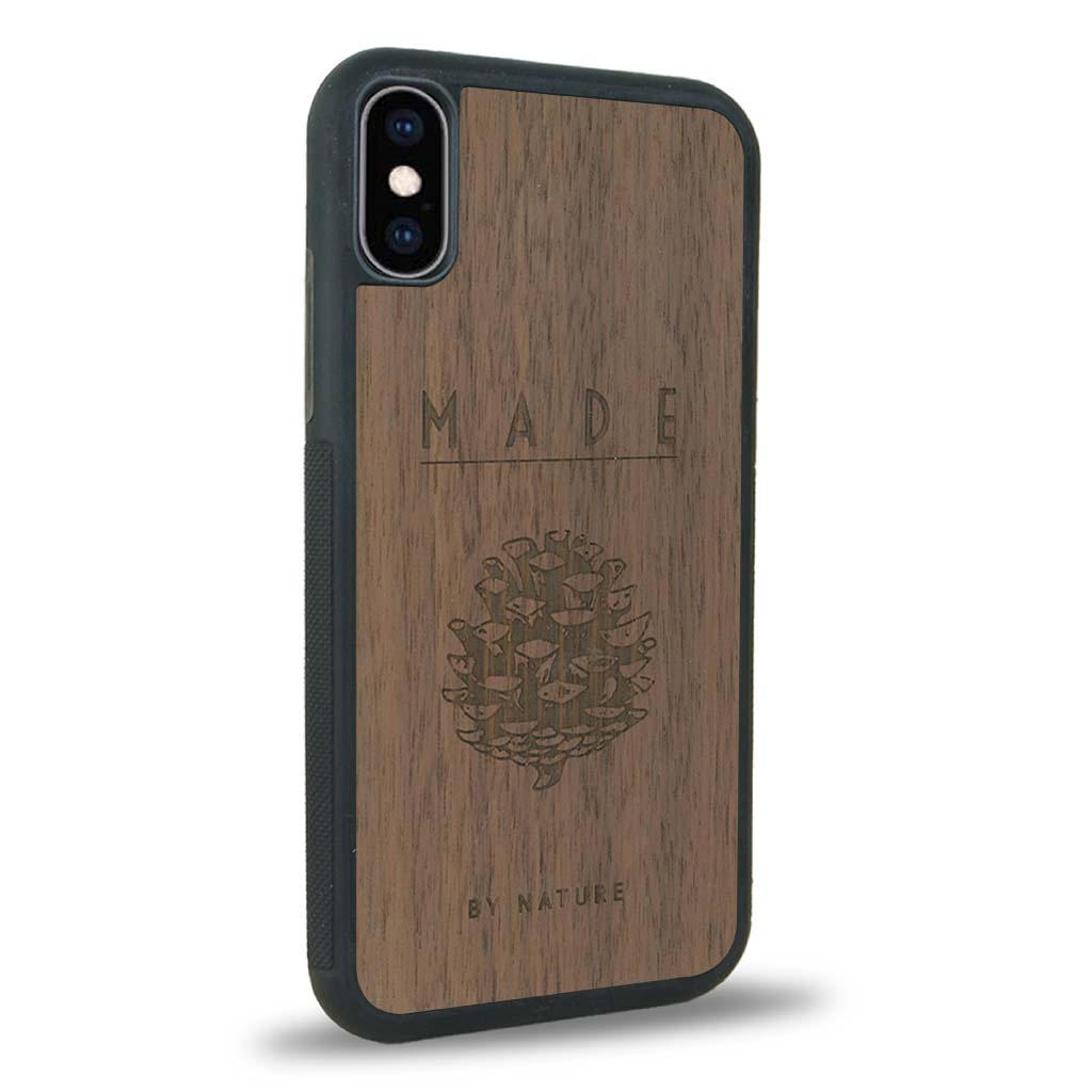 Coque iPhone X - Made By Nature - Coque en bois