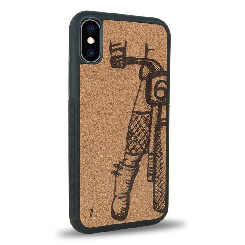 Coque iPhone X - On The Road - Coque en bois