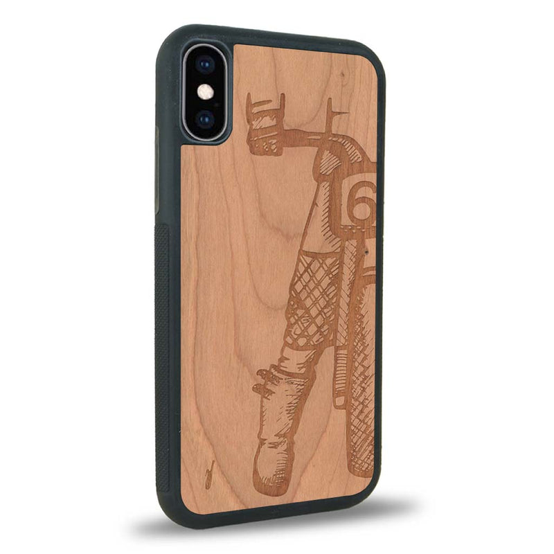 Coque iPhone X - On The Road - Coque en bois