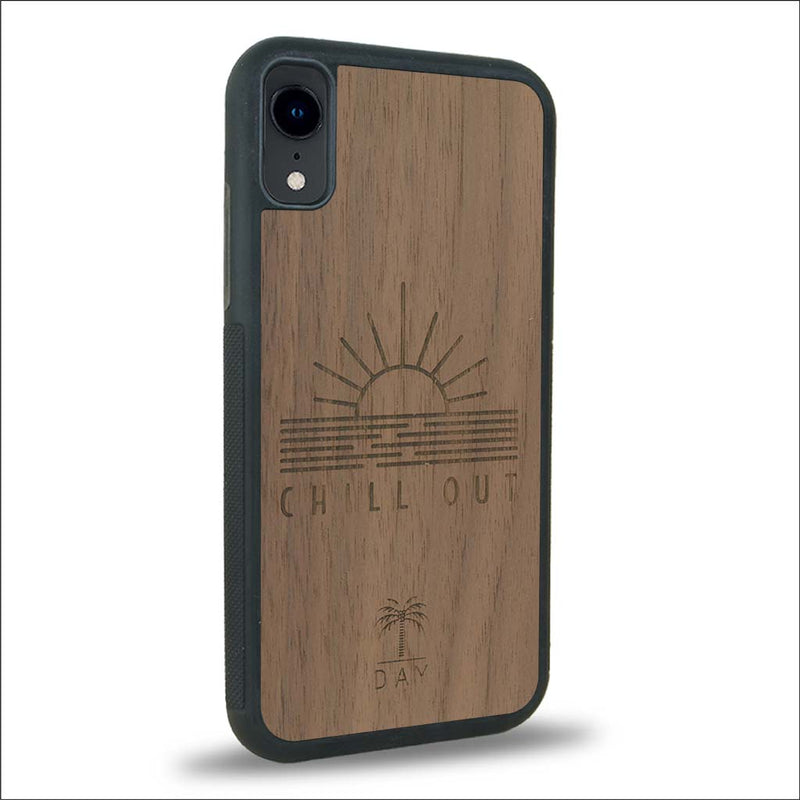 Coque iPhone XR - La Chill Out - Coque en bois