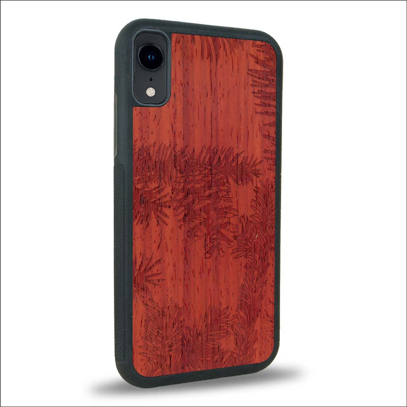 Coque iPhone XR - La Pomme de Pin - Coque en bois