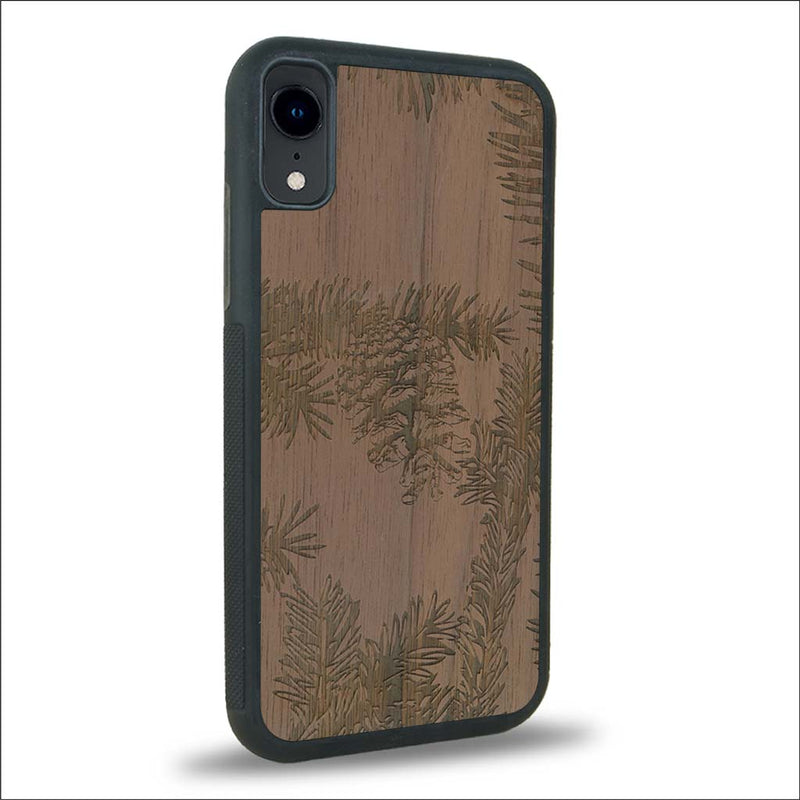 Coque iPhone XR - La Pomme de Pin - Coque en bois