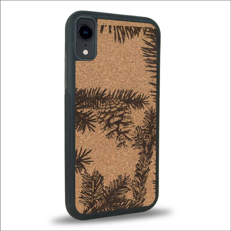 Coque iPhone XR - La Pomme de Pin - Coque en bois