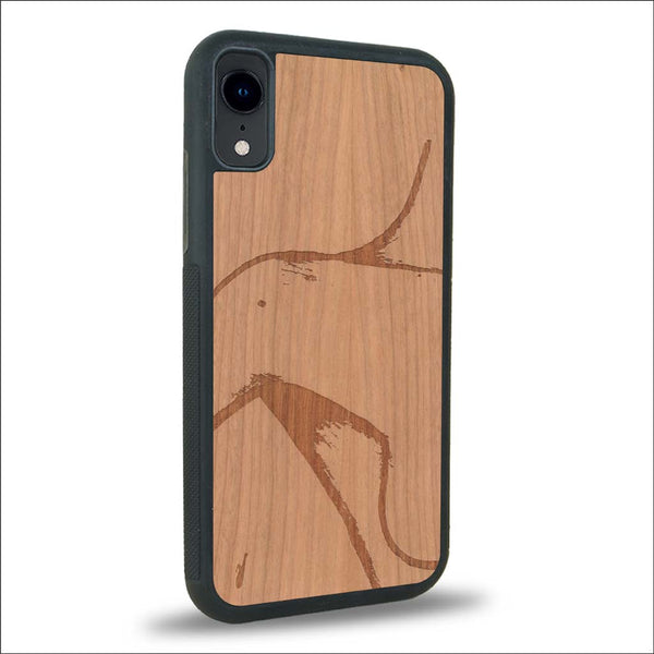 Coque iPhone XR - La Shoulder - Coque en bois