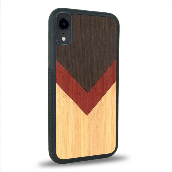Coque iPhone XR - La Triade - Coque en bois