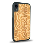 Coque iPhone XR - L'Abstract - Coque en bois