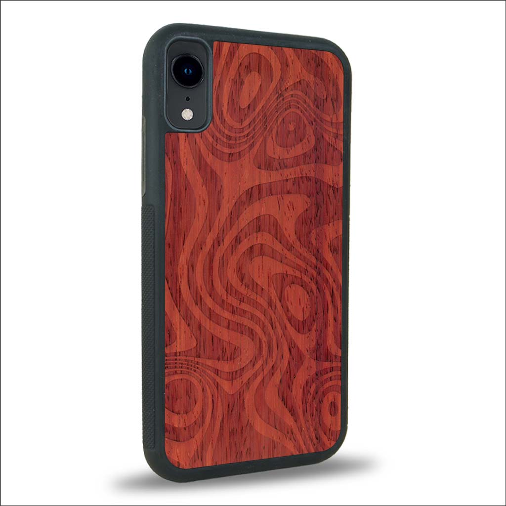 Coque iPhone XR - L'Abstract - Coque en bois