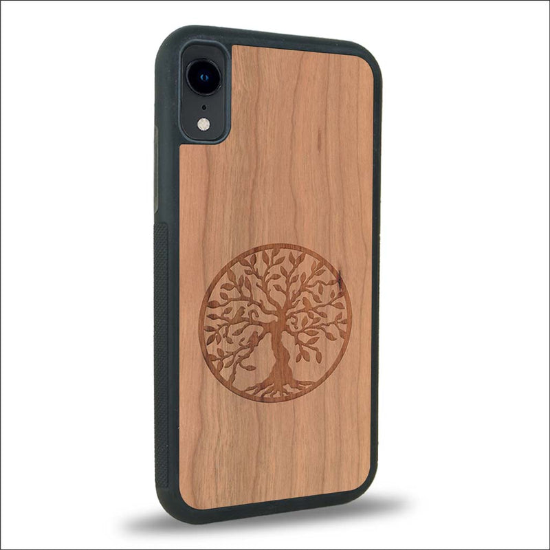 Coque iPhone XR - L'Arbre de Vie - Coque en bois