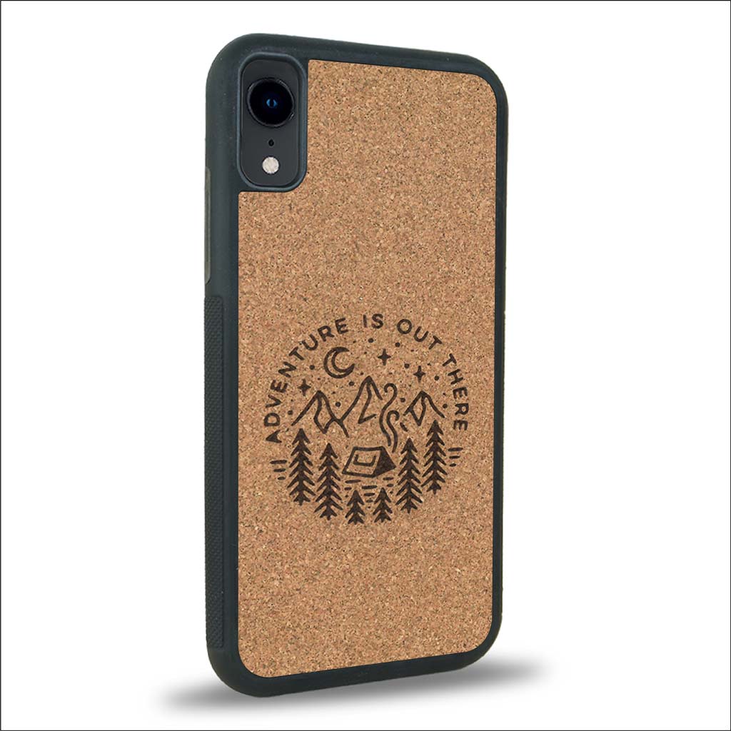 Coque iPhone XR - Le Bivouac - Coque en bois