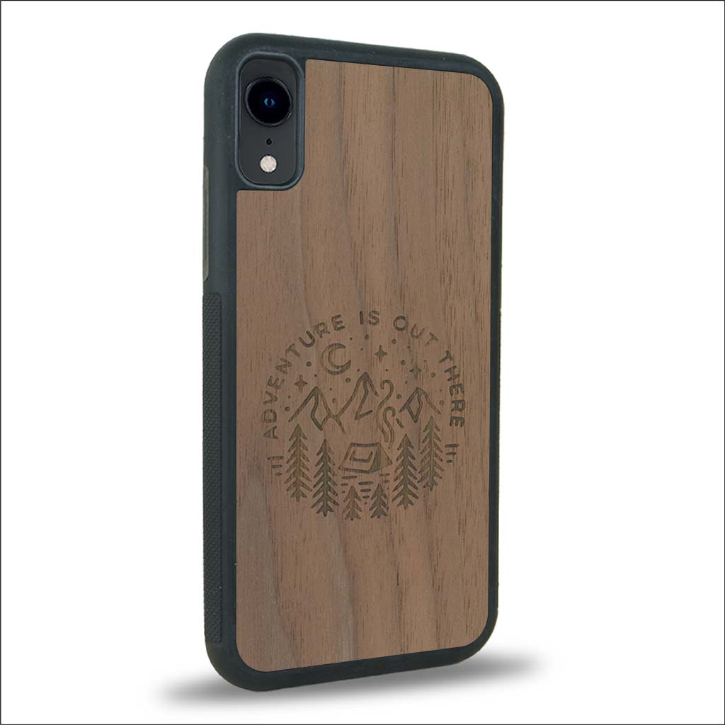 Coque iPhone XR - Le Bivouac - Coque en bois