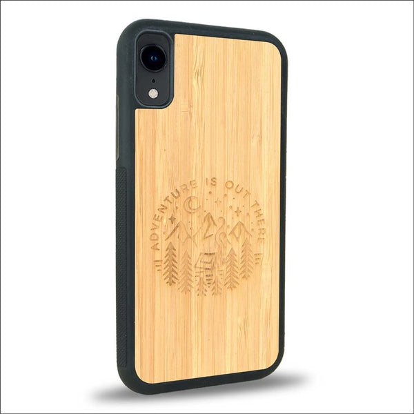 Coque iPhone XR - Le Bivouac - Coque en bois