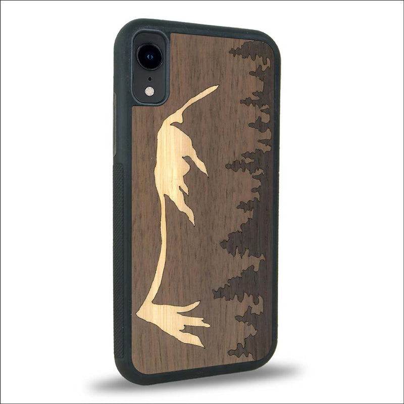 Coque iPhone XR - Le Mont Mézenc - Coque en bois