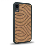 Coque iPhone XR - Le Wavy Style - Coque en bois