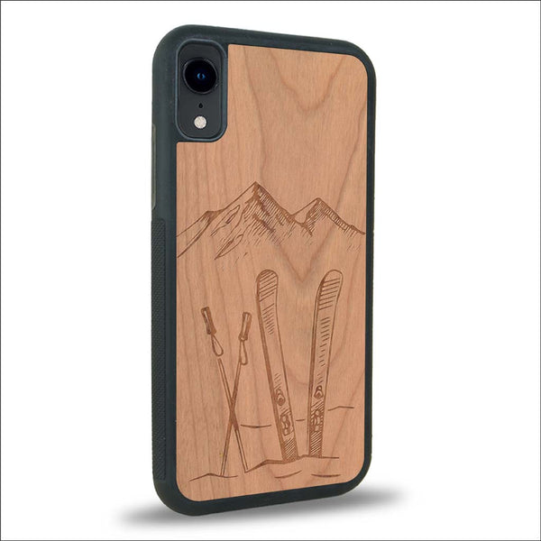 Coque iPhone XR - Surf Time - Coque en bois