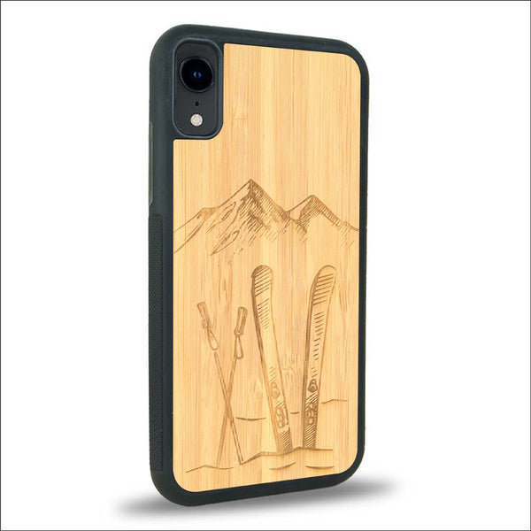 Coque iPhone XR - Surf Time - Coque en bois