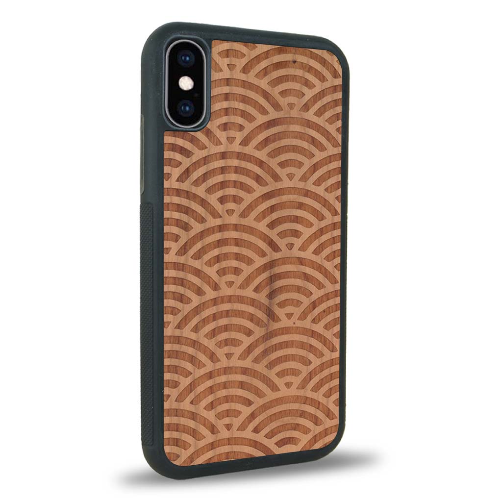 Coque iPhone XS - La Sinjak - Coque en bois
