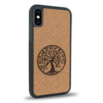 Coque iPhone XS - L'Arbre de Vie - Coque en bois