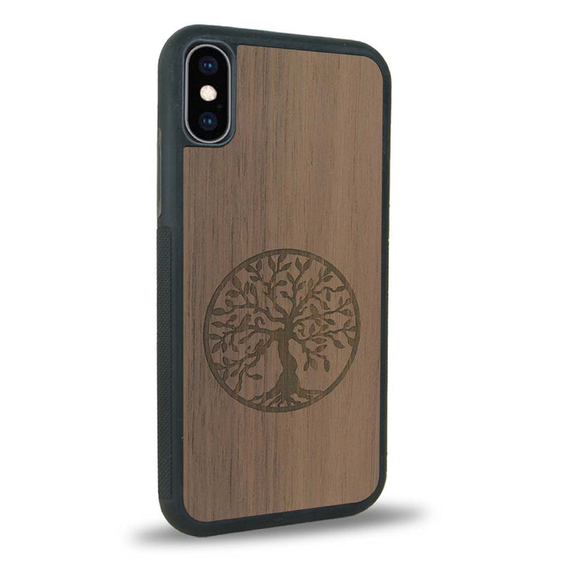 Coque iPhone XS - L'Arbre de Vie - Coque en bois